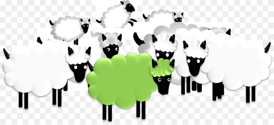 I Am The Green Sheep Sheeps Clipart, Body Part, Hand, Person Free Transparent Png