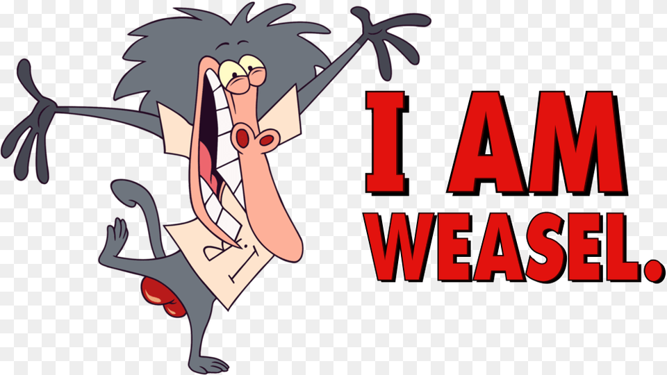 I Am Weasel Image Ir Baboon, Book, Comics, Publication, Adult Free Transparent Png