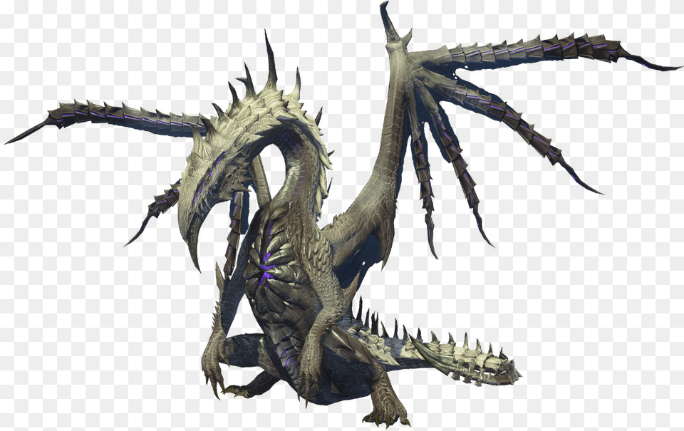 I Assume This Is Just A Passing Similarity But It Monster Hunter Merphistophelin, Dragon, Animal, Dinosaur, Reptile Free Png Download
