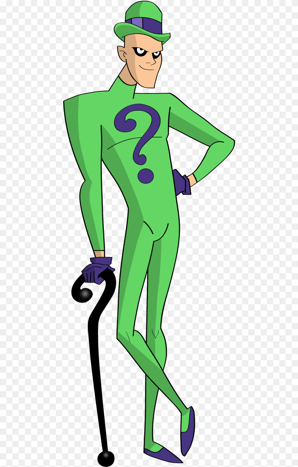 I Assure You The Riddler Was In The Episode Judgment New Batman Adventures Riddler, Clothing, Sleeve, Long Sleeve, Adult Free Png Download
