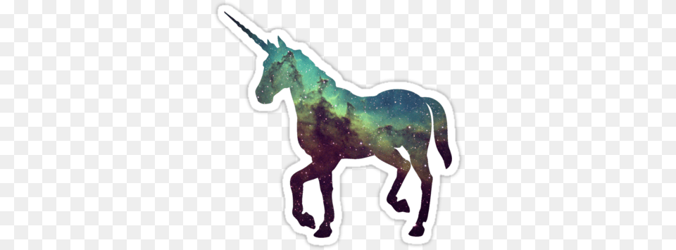 I Believe In Space Unicorns Simple Unicorn Silhouette, Animal, Horse, Mammal Free Png