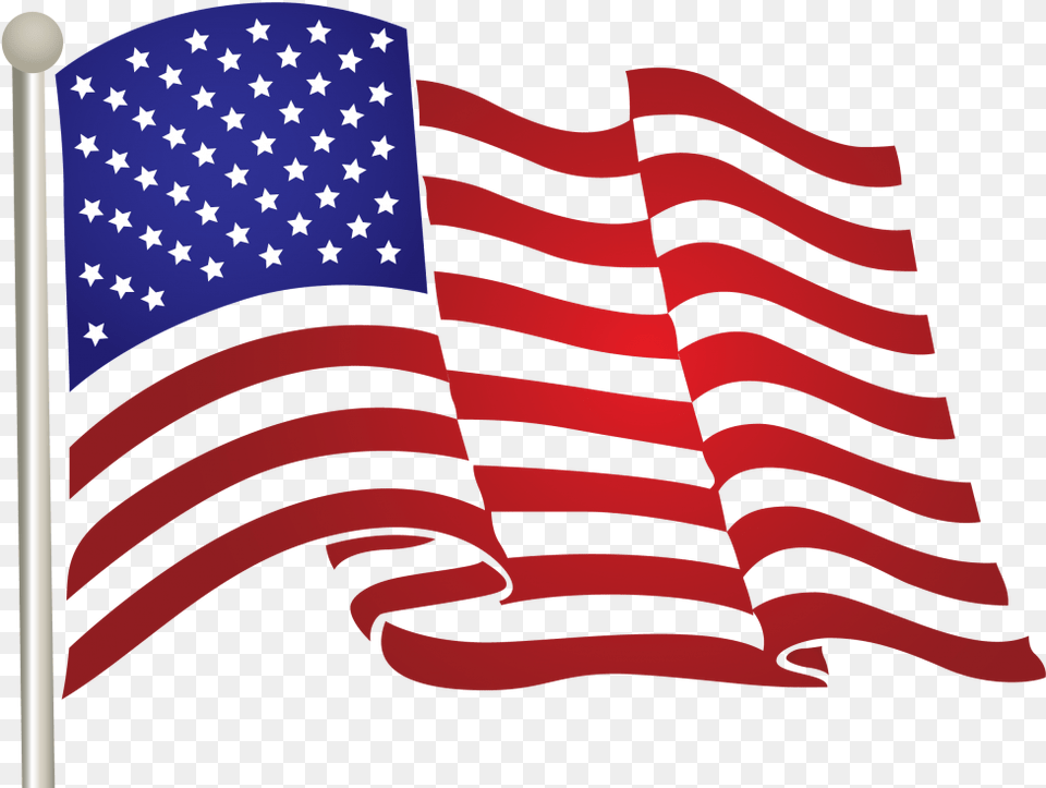 I Bleed Red White And Blue Transparent Transparent Background American Flag Clip, American Flag Png