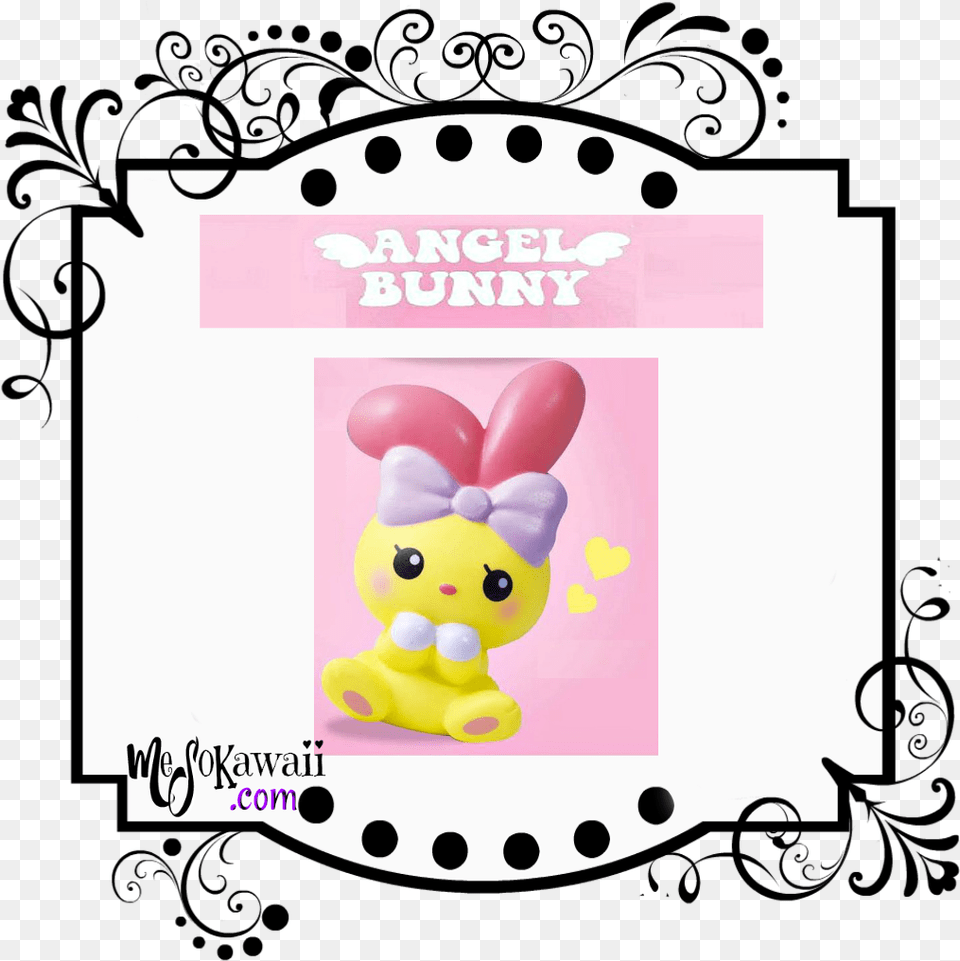I Bloom Angel Bunny Scented Super Squishy Squishy Mini Bun Kibru, Toy, Balloon Png Image