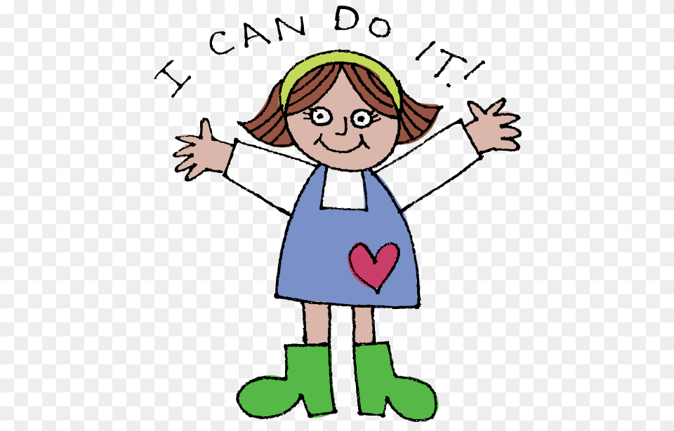 I Can Do It Positive Discipline, Baby, Person, Cartoon, Face Free Png Download