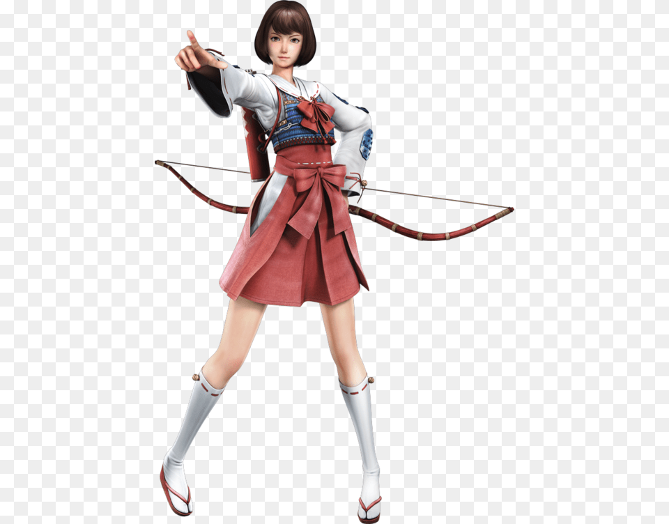 I Can Finally Announce That I39m The Voice Actress For Tsuruhime Sengoku Basara, Archer, Sport, Person, Weapon Free Transparent Png