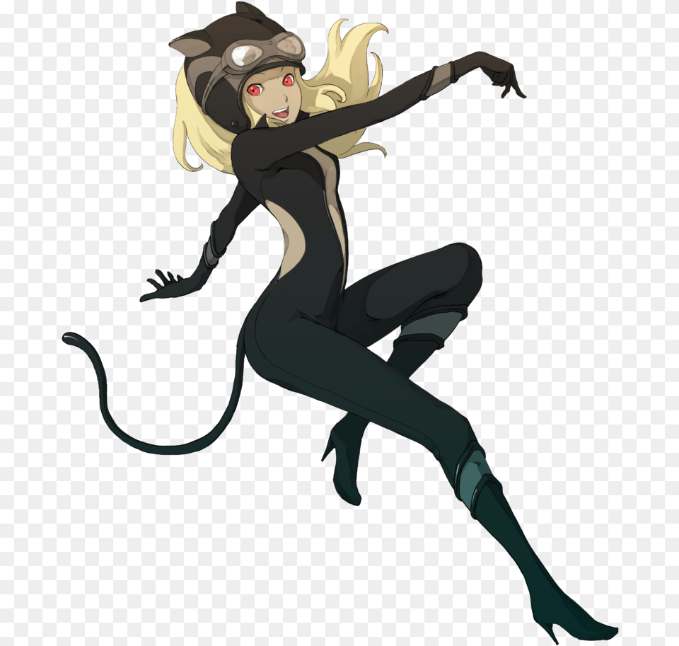 I Captured A Few Sketches And Gravity Rush 2 Cat Costume, Book, Comics, Publication, Adult Free Png