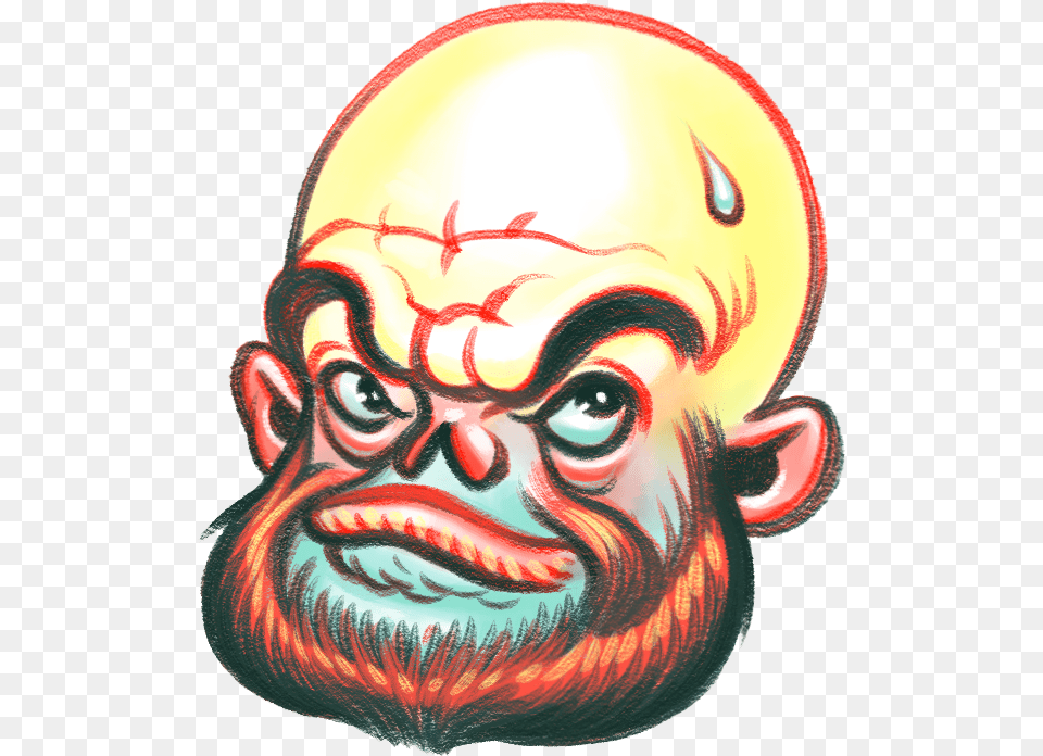 I Changed My Twitter Avatar Illustration, Head, Person, Face Free Transparent Png