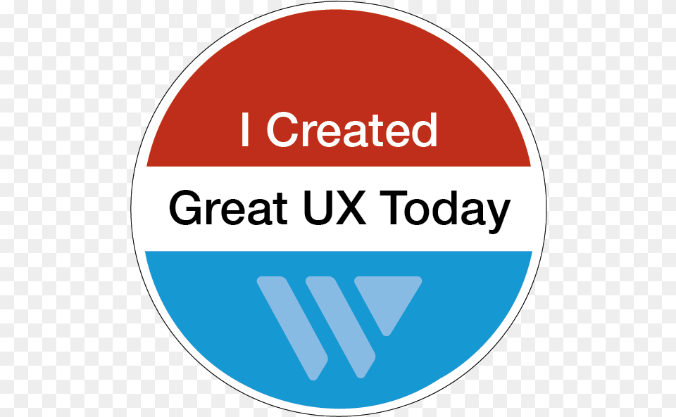 I Created Great Ux Today Sticker King Logo Burger Credit Services, Disk Png