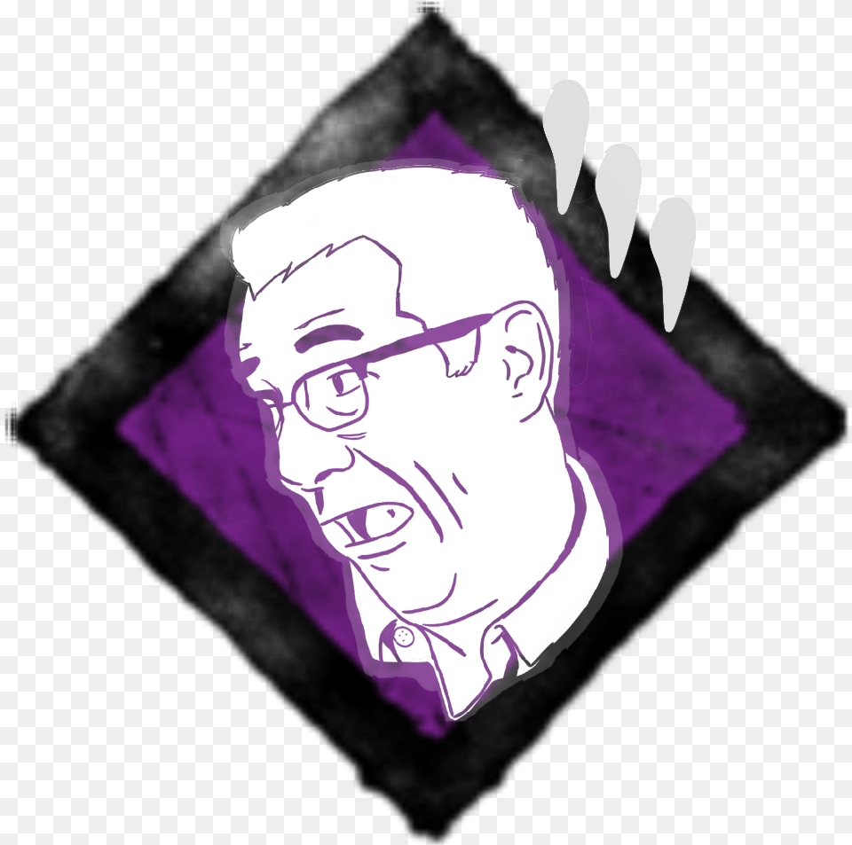 I Datamined A Perk Icon From The Next Killer Dead By Daylight Pretty Good Job So Far, People, Person, Purple, Adult Free Png