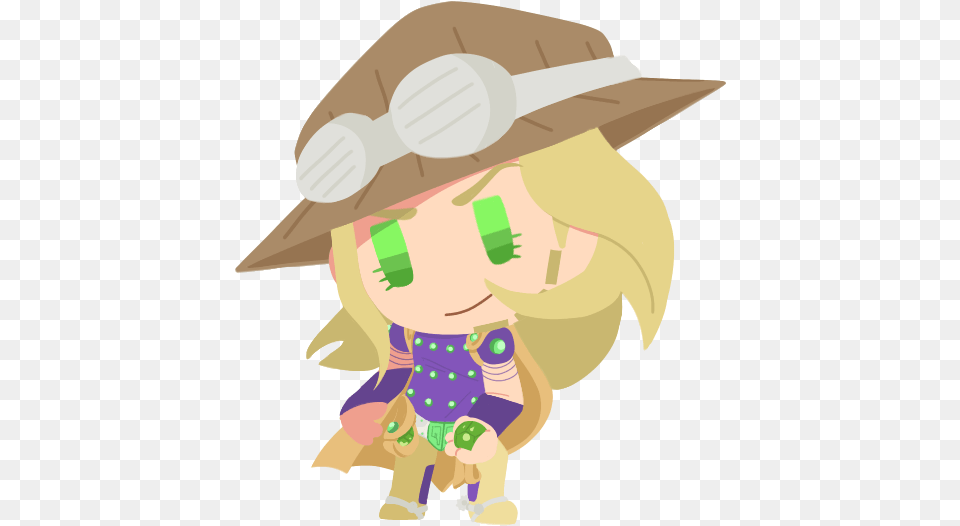 I Decided To Make Gyro In The Style Of Jojo Pita Jojo Pita, Clothing, Hat, Sun Hat, Baby Png