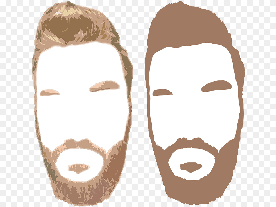 I Designed This Logo For Myself To For My Comedy, Person, Head, Beard, Face Png