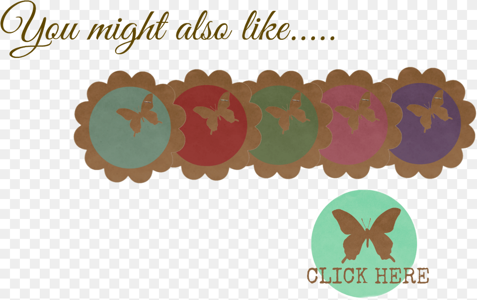I Designed This Scalloped Circle With The Stapled Butterfly Make A Wish Alabama, Applique, Pattern, Home Decor, Rug Png Image