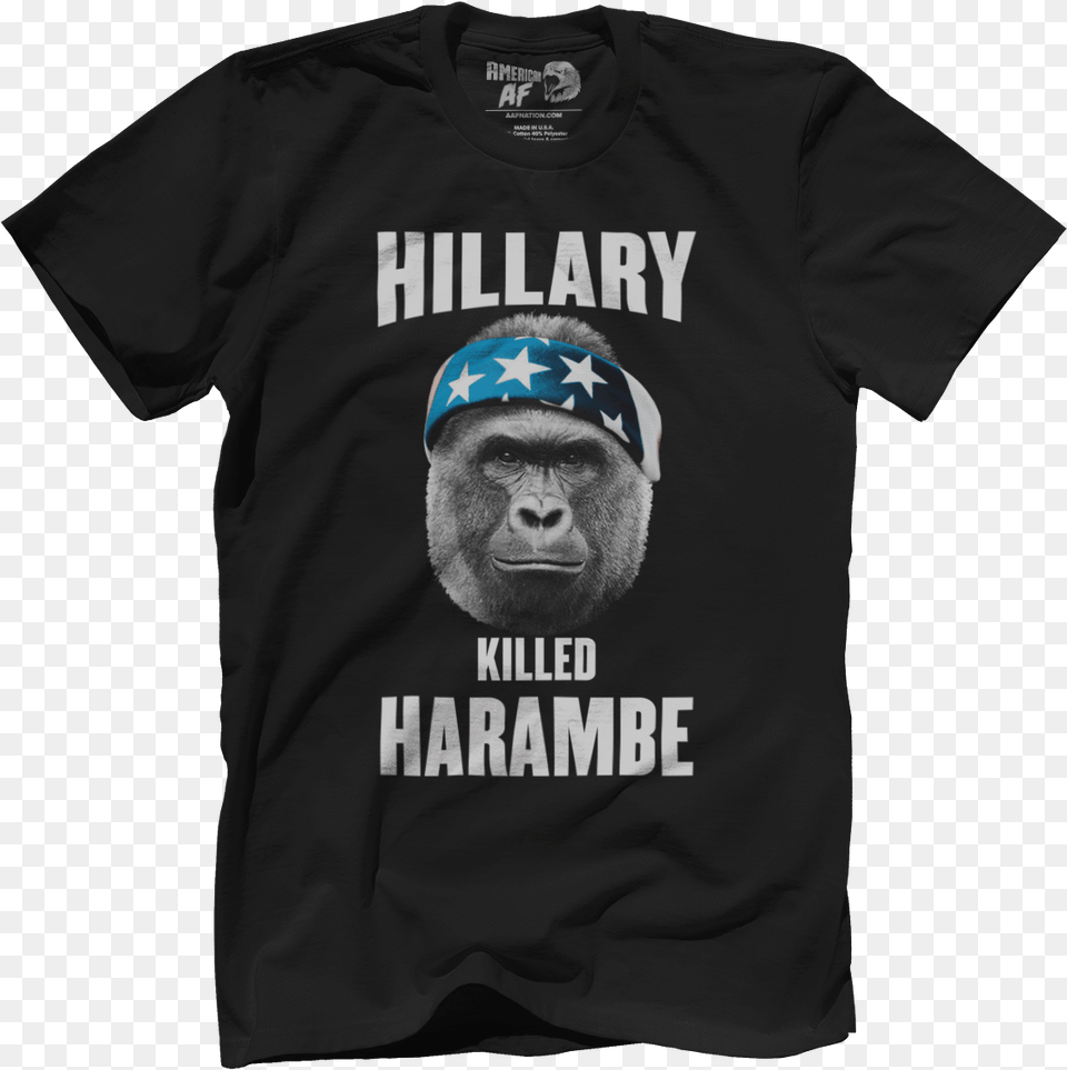 I Did It For Harambe Trigger Tigger, Clothing, T-shirt, Shirt, Adult Png Image