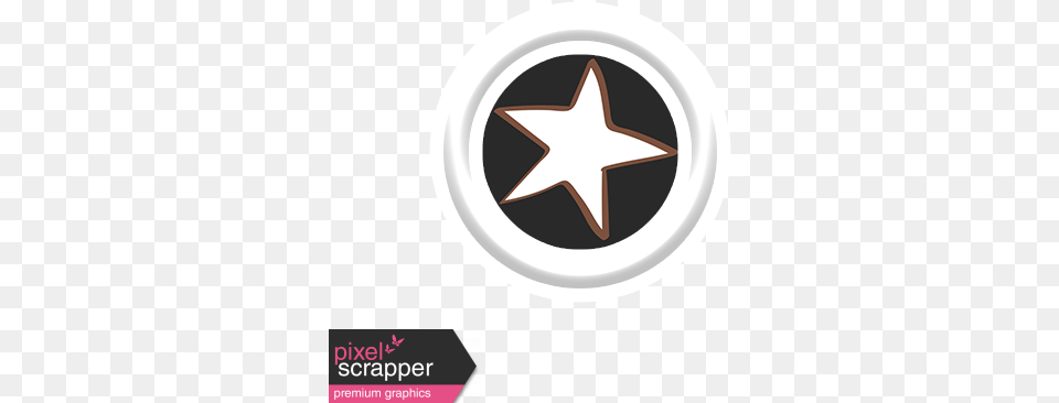 I Dig It Mini Kit Flair Star Round Graphic By Marisa Lerin Emblem, Star Symbol, Symbol, Disk Free Transparent Png