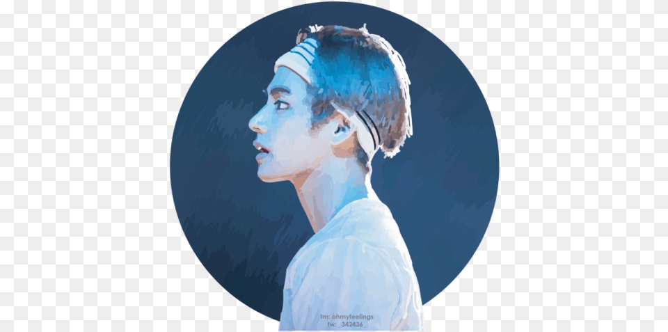 I Diiiiiidddd A Taehyung Thingy And I Feel So Cool Bts V Side Profile, Portrait, Photography, Person, Head Free Png