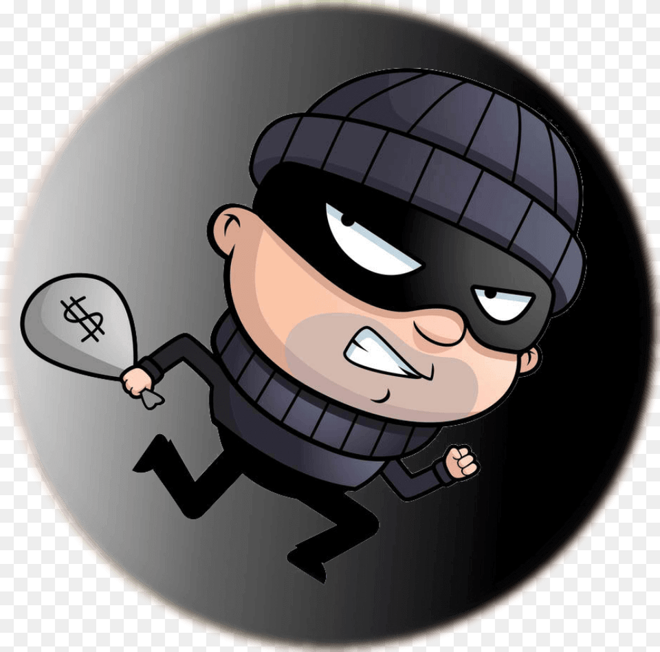 I Don39t Have A Phone Line Cartoon Burglar, Face, Head, Person, Book Free Png