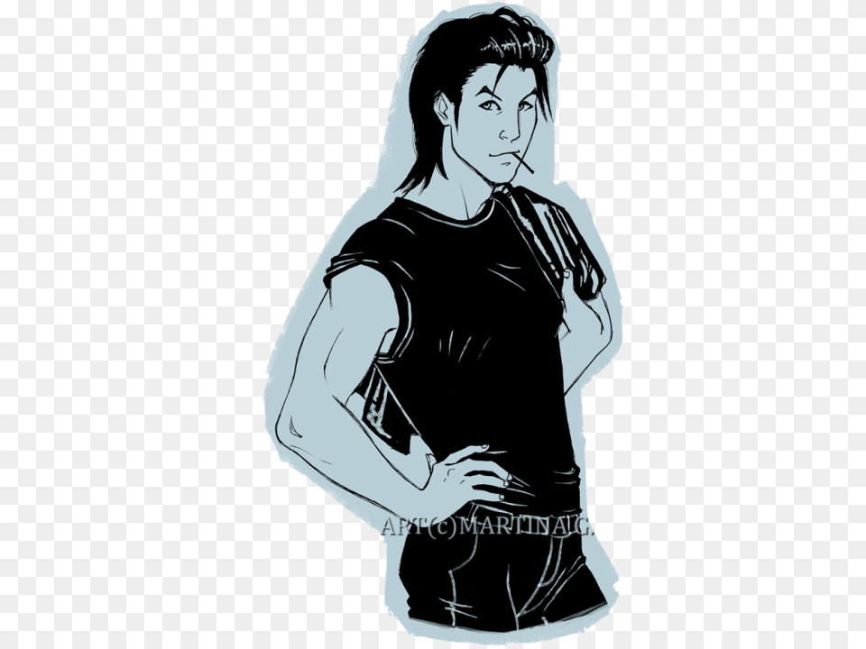 I Don39t Know Some Days Ago I Was Watching Grease And Tekken, Adult, T-shirt, Person, Woman Free Transparent Png