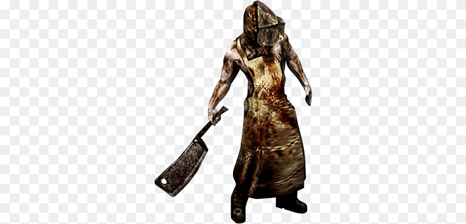 I Don39t Know Why But I Find Him More Threatening And Silent Hill Butcher, Bronze, Adult, Female, Person Free Png Download