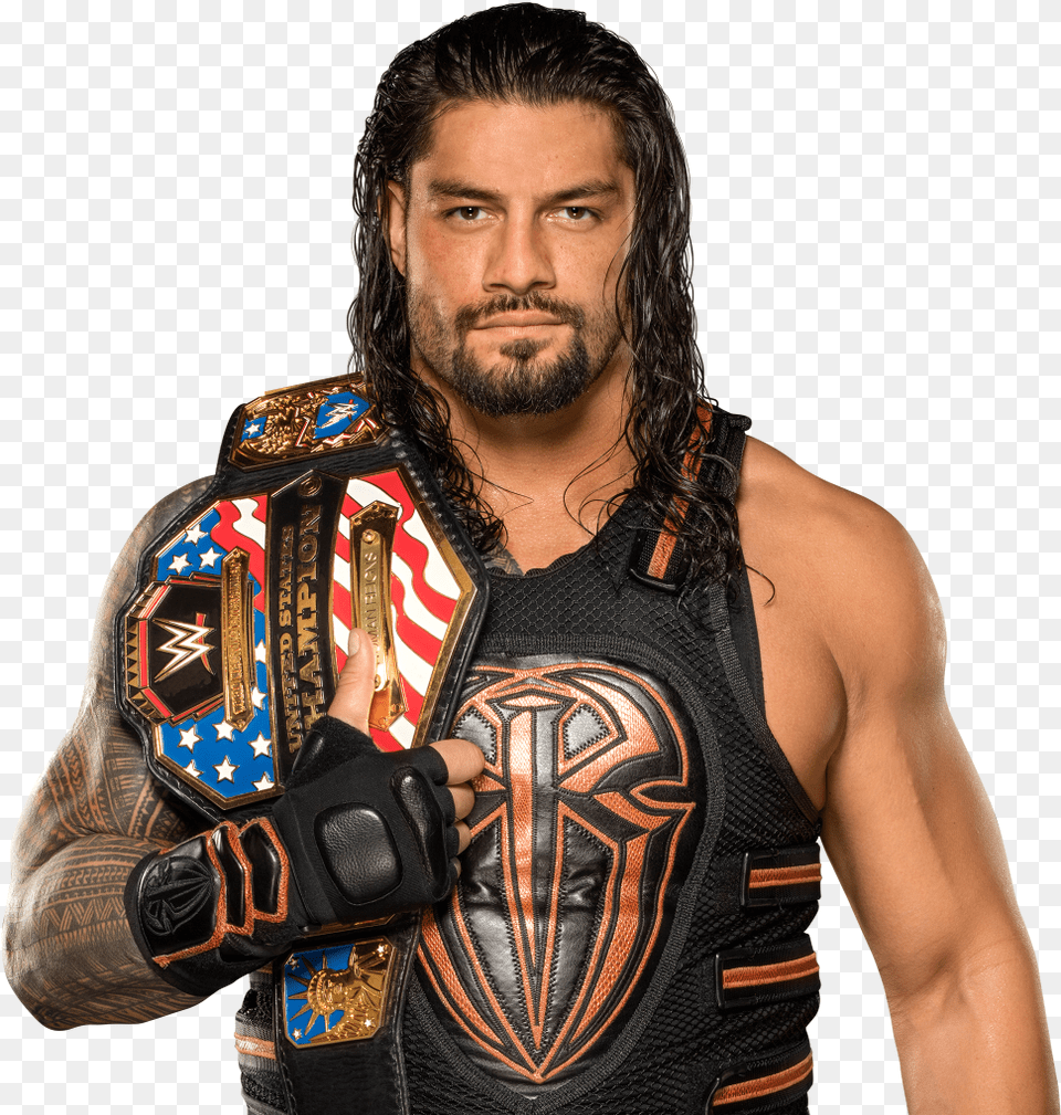 I Don39t Like Him But Hopefully I39m Not Supposed To Roman Reigns Universal Champion, Vest, Clothing, Person, Glove Free Transparent Png