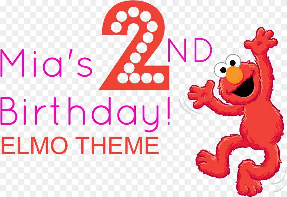 I Don39t Think You Realize How Fast Time Passes By Until Elmo Theme Turning One, Text, Number, Symbol, Animal Png