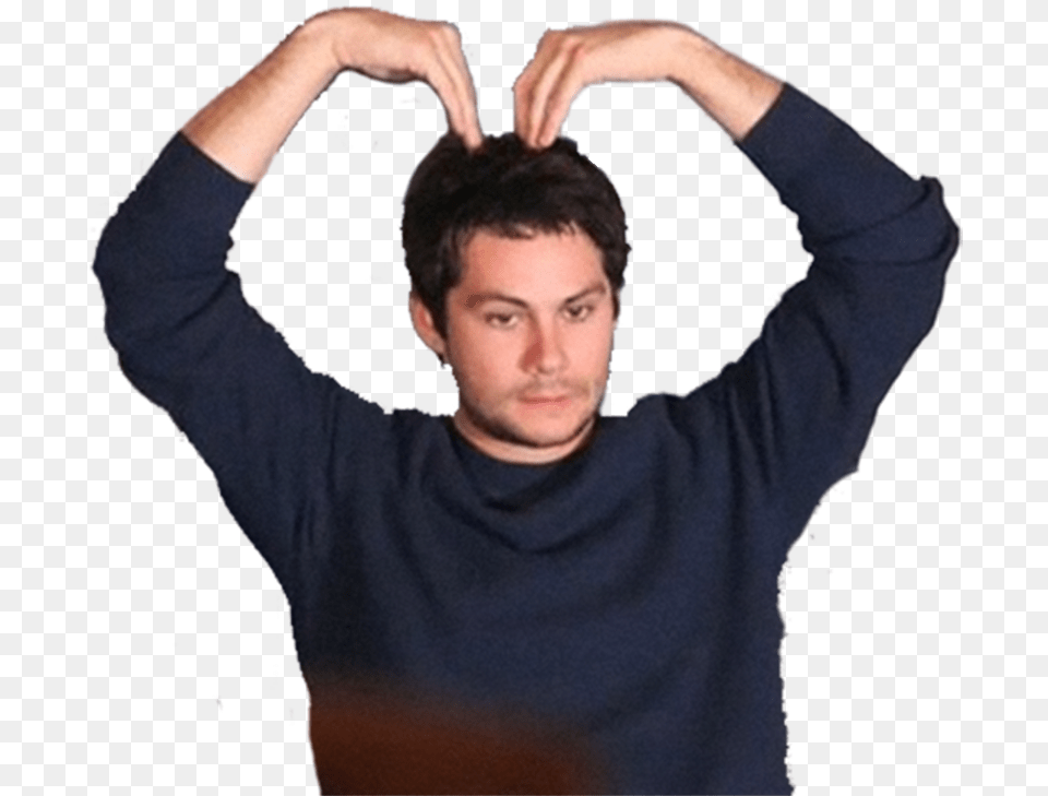 I Dont Even Know Why I Did This Cute Pictures Of Dylan O Brien, Adult, Sweatshirt, Sweater, Sleeve Free Transparent Png