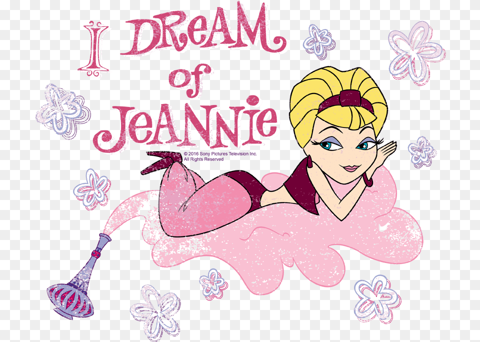 I Dream Of Jeannie Clipart Graphic Royalty Free Stock Dream Of Jeannie Cartoon, Book, Comics, Publication, Face Png Image