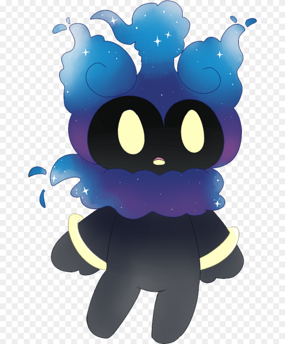 I Drew A Cosmogmarshadow Fusion Out Of Stress Relief Marshadow Fusion Cosmog, Nature, Outdoors, Snow, Snowman Png
