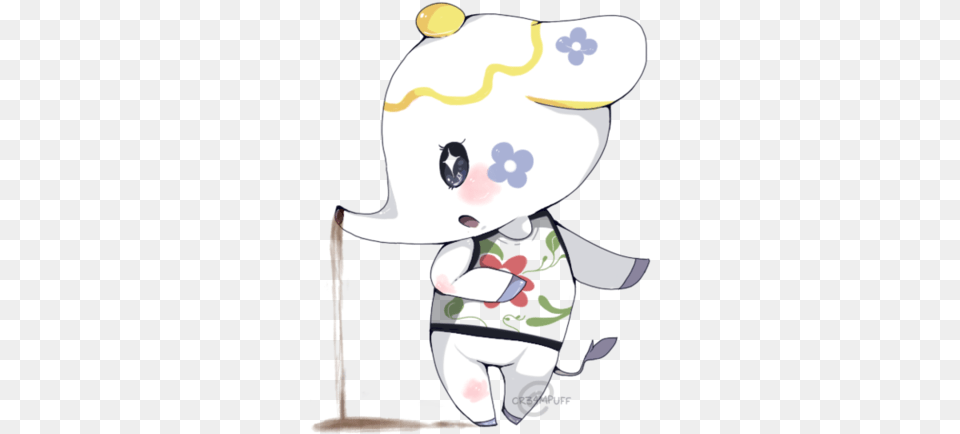 I Drew A Tiny Tia Cause She Moved Into My Town Today Tia Animal Crossing Fan Art, Baby, Person, Outdoors Free Png