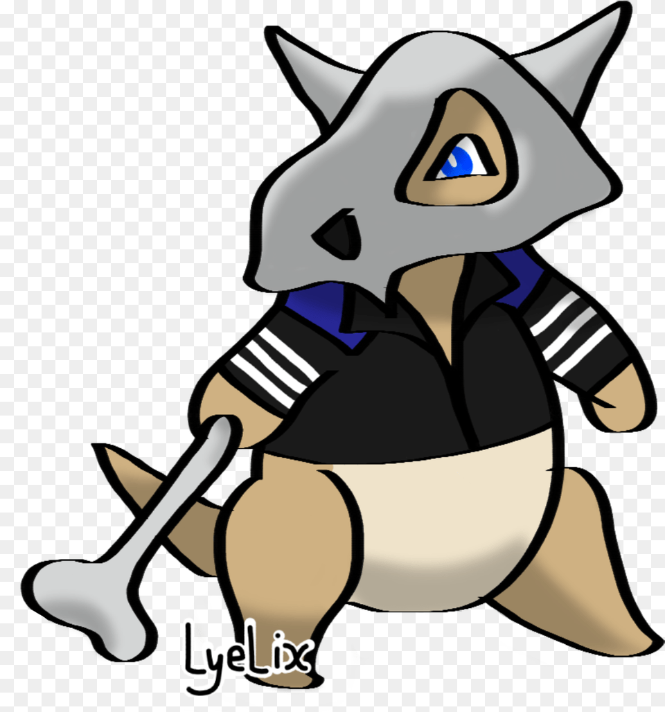 I Drew Cubone Wearing The Vagabond Jacket 39cause I Cartoon, Baby, Person Free Png