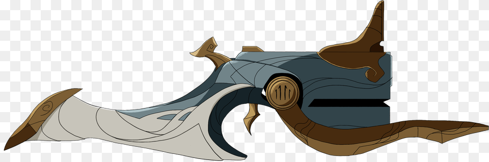 I Drew Jhin39s Gun Whisper Jhin Gun Replica, Animal, Fish, Sea Life, Shark Free Png