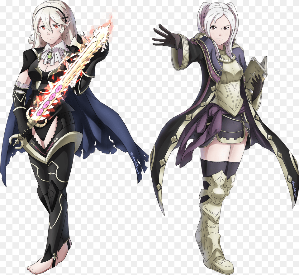 I Drew Nohr Noble Corrin And Grandmaster Robin Fire Emblem Fates Robin, Adult, Publication, Person, Female Png