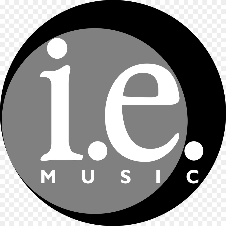 I E Music Logo Transparent Ie Music, Text, Number, Symbol, Disk Free Png