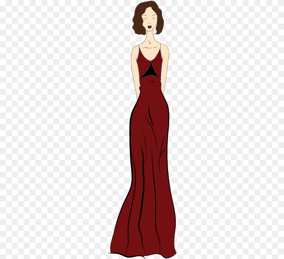 I Experimented With A Different Style For These Fashion Gown, Adult, Person, Formal Wear, Female Free Transparent Png