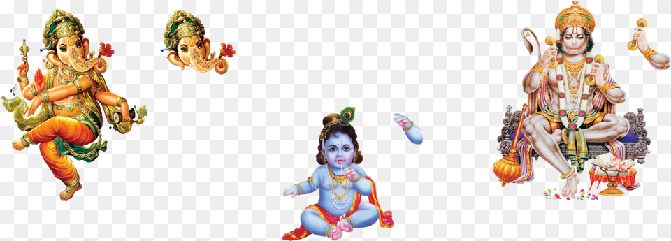 I Explored Lord Krishna Ganesha Maheshwari Hanuman Happy Diwali Hd With Ganesh, Adult, Wedding, Person, Female Free Png