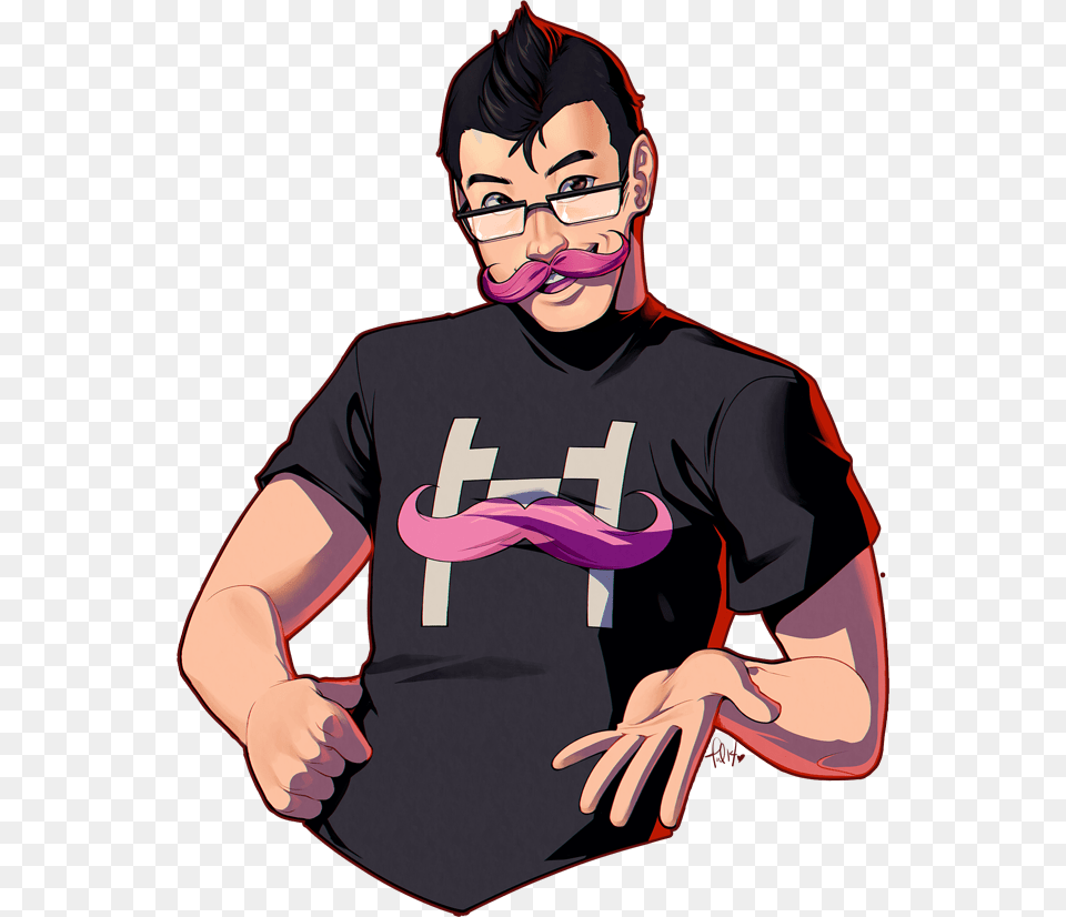 I Finished Uwu Markiplier One Of My Favorite, T-shirt, Clothing, Woman, Adult Png