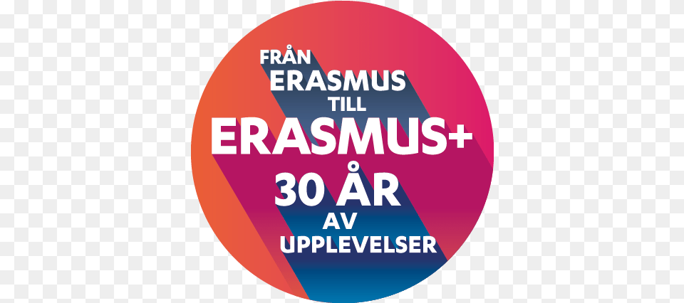 I Fokus Erasmus Ppnar Sinnena Circle, Advertisement, Poster, Disk, Sticker Free Png Download
