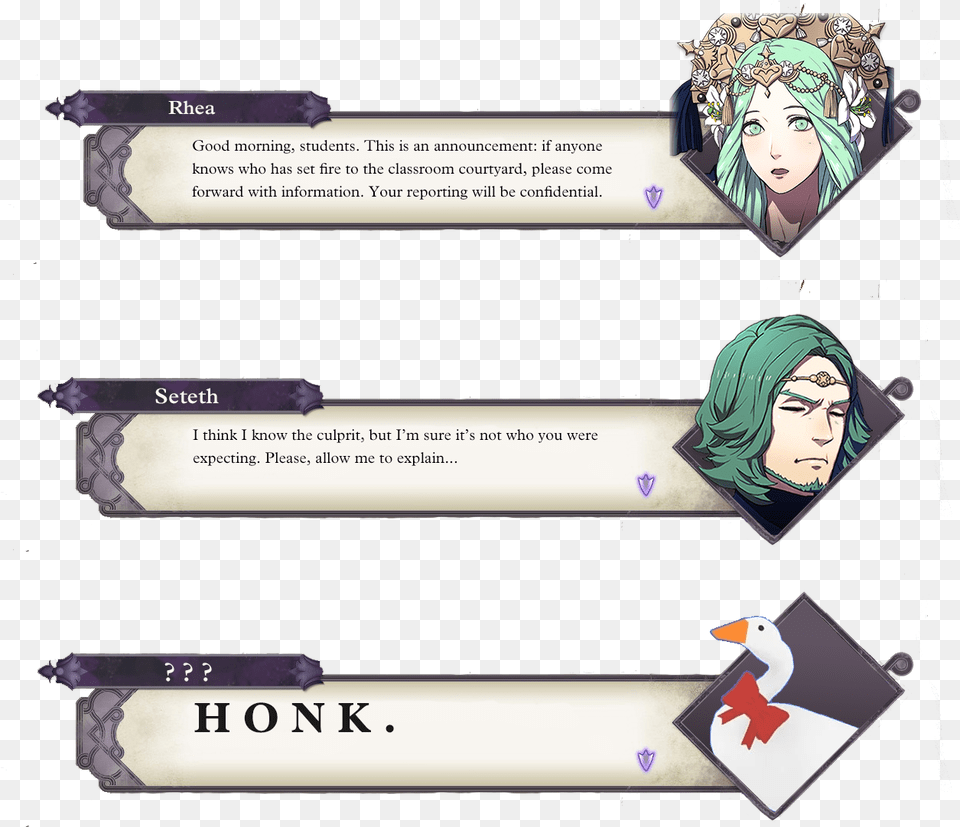 I Found The Chat Box Template And Font Fire Emblem Three Houses Font, Book, Comics, Publication, Adult Png