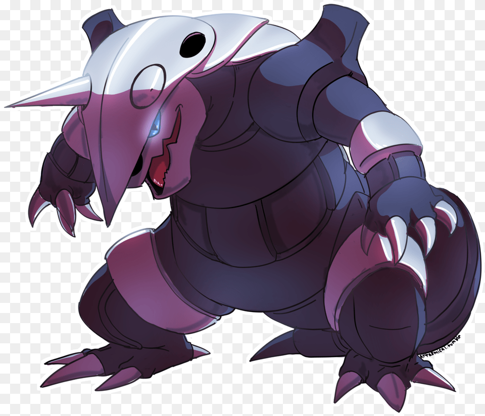 I Fucking Love Aggron Cartoon, Animal, Mammal, Wildlife Png Image