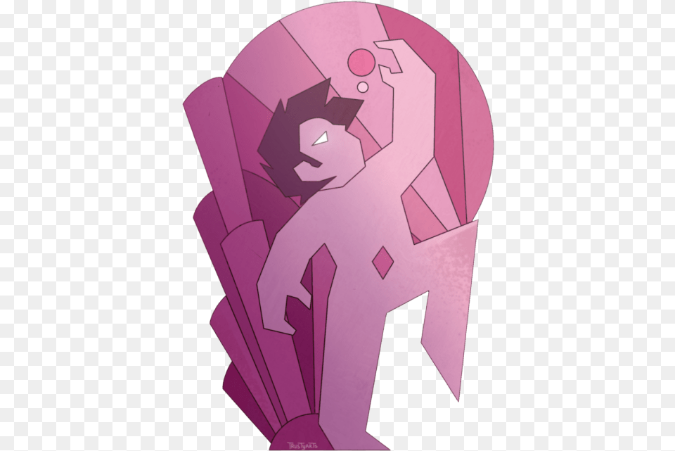 I Got Time And Finished Steven39s Diamond Mural Steven Universe Rose Quartz Mural, Purple, Art, Paper Free Png Download