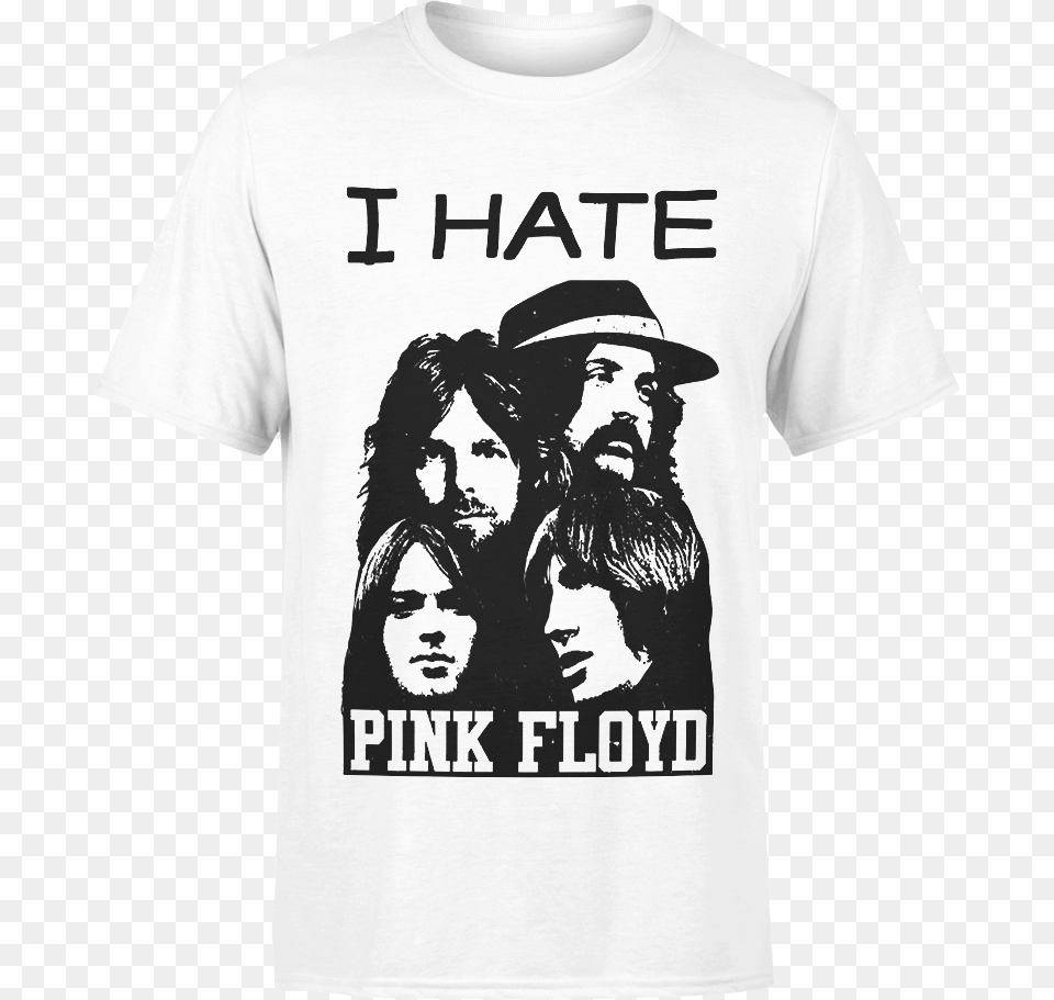 I Hate Pink Floyd T Shirt Pink Floyd Masters Of Rock, Clothing, T-shirt, Face, Head Png Image