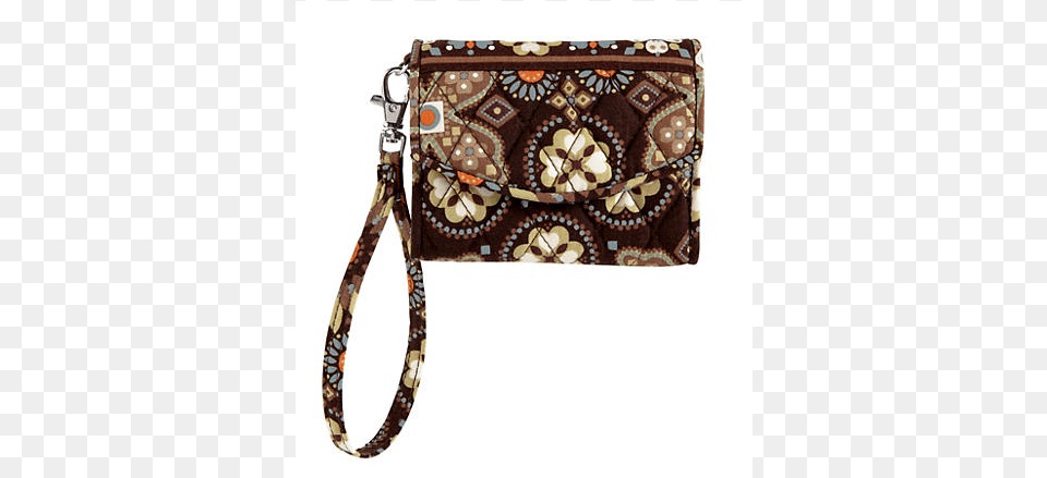 I Have A Prize That Is Perfect For Shopping All Of Vera Bradley Super Smart Wristlet In Canyon, Accessories, Bag, Handbag, Purse Png