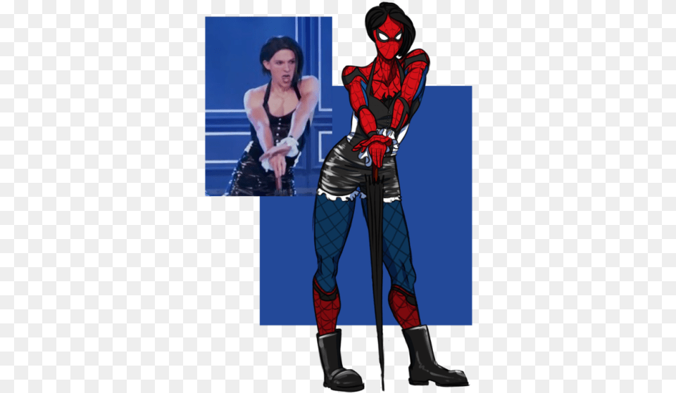 I Have Never Drawn Anything Faster Tom Holland Fan Art, Book, Publication, Comics, Adult Free Png