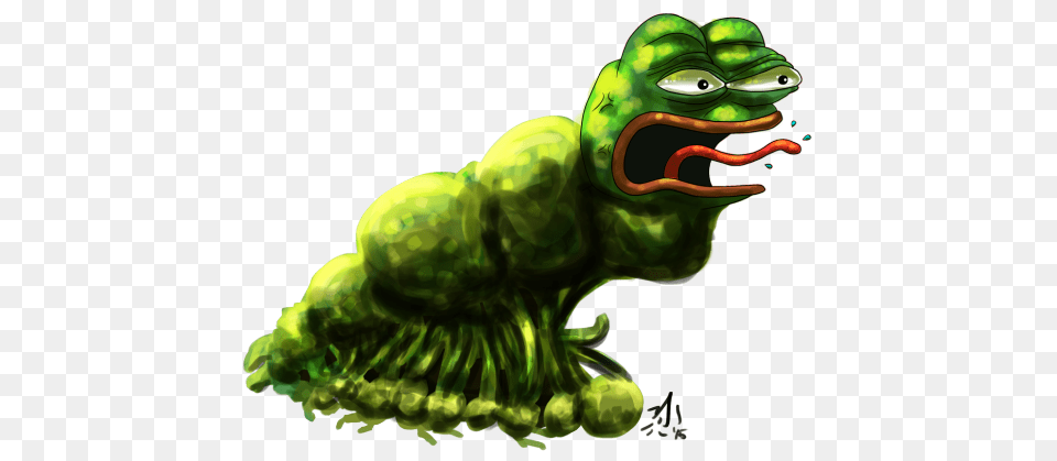 I Have No Mouth And I Must Reeeeeeee Angry Pepe Know Your Meme, Green, Animal, Dinosaur, Reptile Png