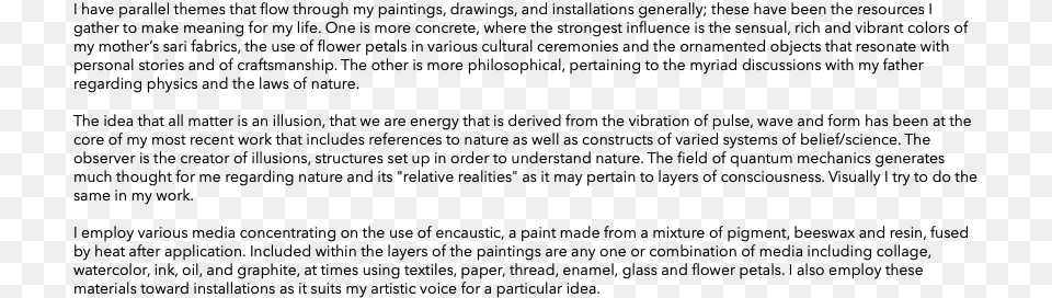 I Have Parallel Themes That Flow Through My Paintings Number, Gray Free Png Download