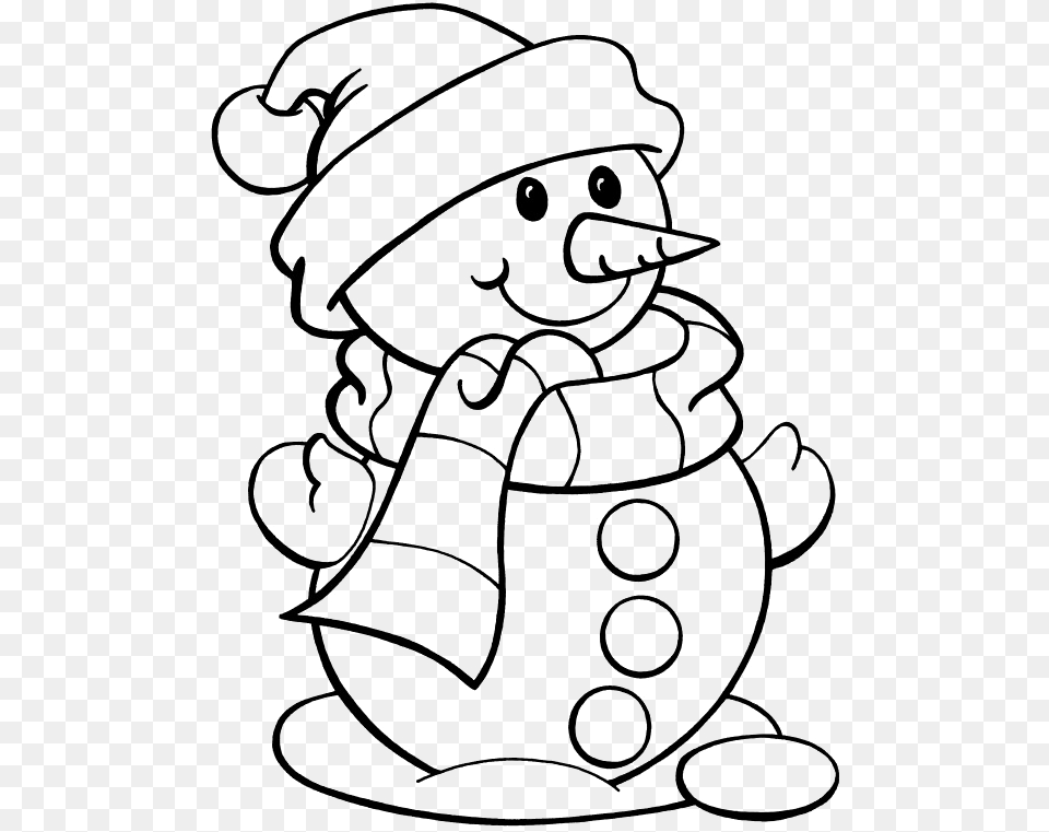 I Have Snowman With Long Nose Coloring Christmas Coloring Pages Snowman, Bag, Stencil, Ammunition, Grenade Free Transparent Png