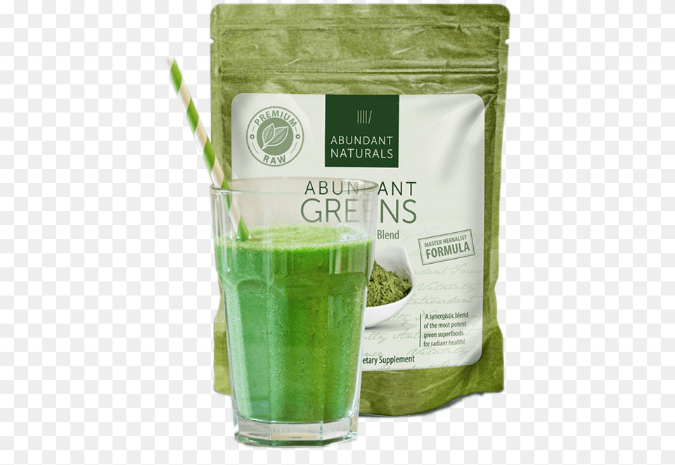 I Have Tried Many Of These And This Is The One I Am Abundant Naturals Raw Organic Green Superfood Powder, Beverage, Juice, Smoothie Free Png