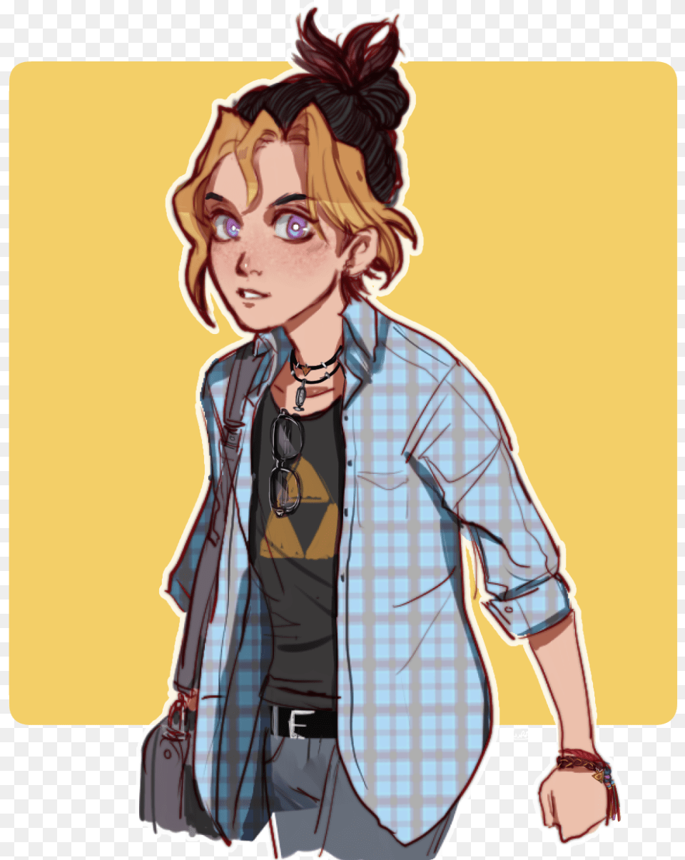 I Heard About Yugi In Flannels And Here I Am Cartoon, Publication, Book, Person, Comics Png