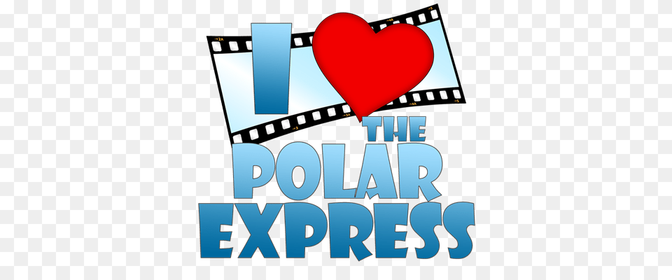 I Heart The Polar Express, Advertisement, Poster, Dynamite, Weapon Free Png