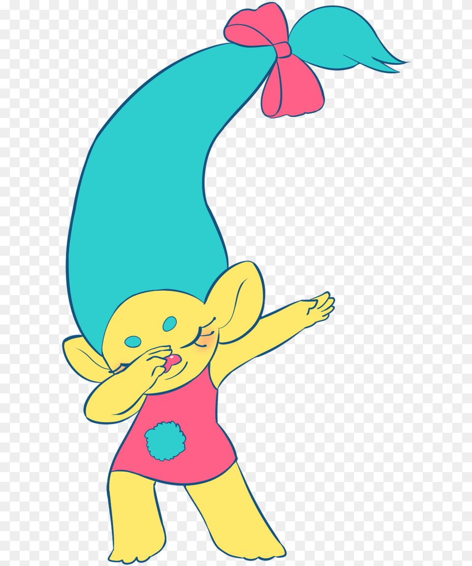 I Hope Smidge Dabs In Trolls Smidge Trolls The Beat Goes, Cartoon, Baby, Person, Face Png Image