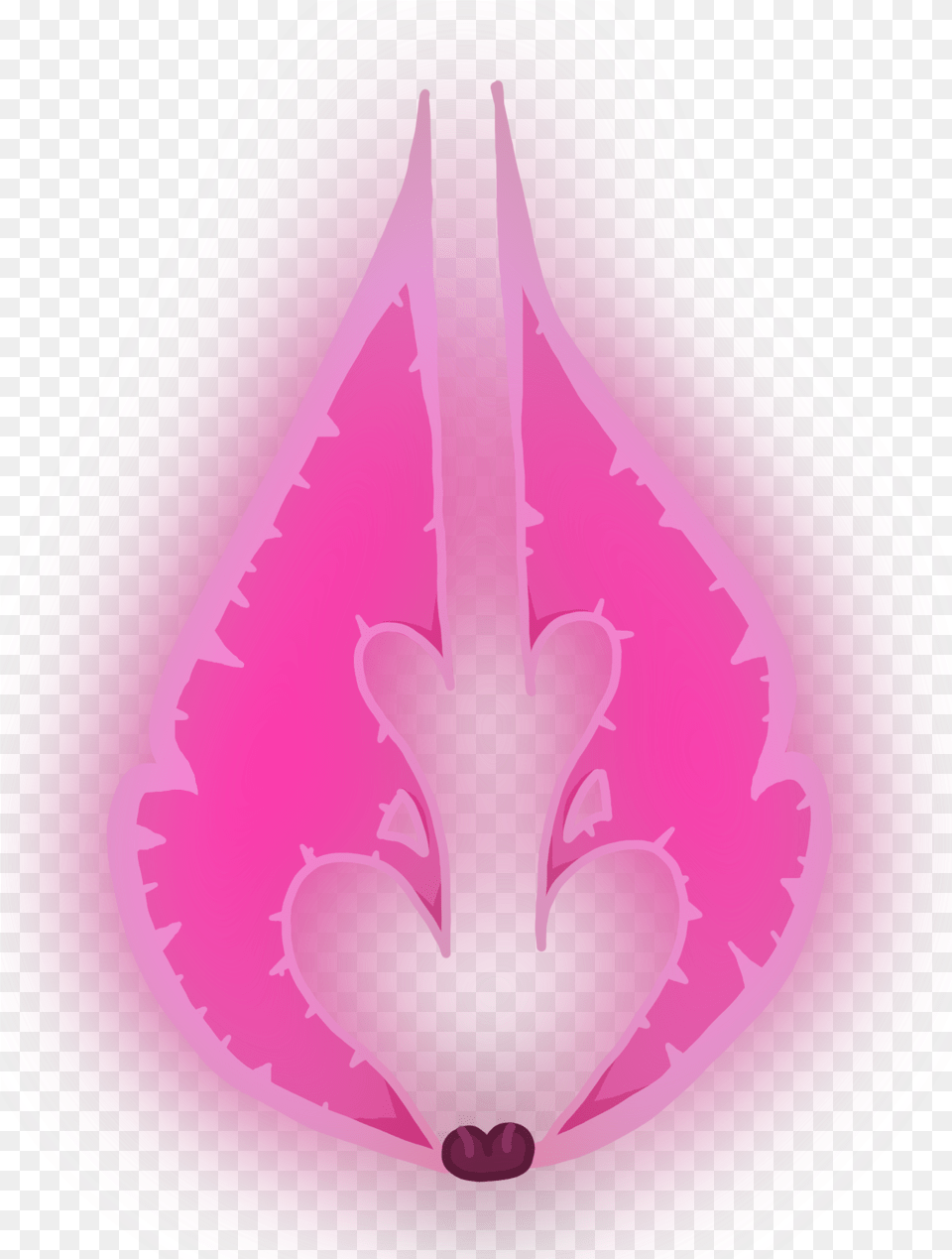 I Hope This Heart Shaped Energy Sword Makes U Feel, Flower, Petal, Plant, Ct Scan Free Transparent Png